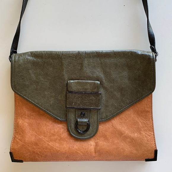 Leather Shoulder Purse - Picture 1 of 5